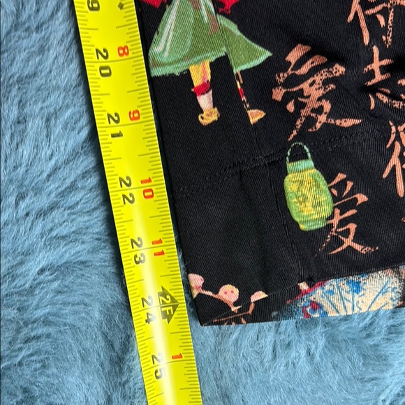 Chico's Black Oriental Print  Sleeveless 2 piece Set - Picture 7 of 7